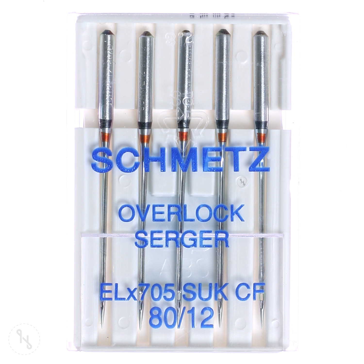 SCHMETZ Overlocknadeln ELx705 SUK CF 5er Packung